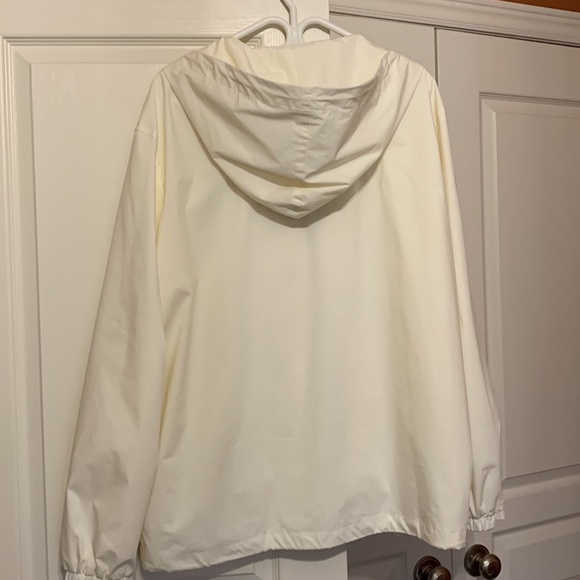 XL Zara Windbreaker in Cream with Hood - Picture 2 of 14